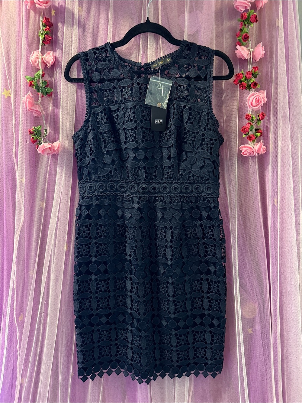 Woman’s new dress